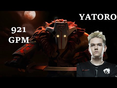 TSpirit.Yatoro Juggernaut Fast Farm with 921 GPM | DOTA 2