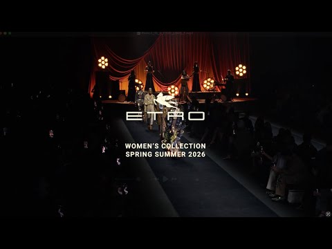 ETRO FLUX- Etro SS26 runway