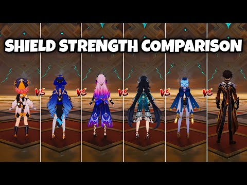 Which Shield Is Strongest? Shield Strength Comparison! | Genshin Impact