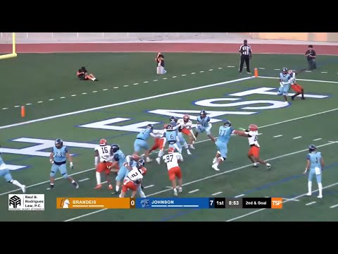 Brandeis Broncos vs. Johnson Jaguars highlights | September 26, 2025