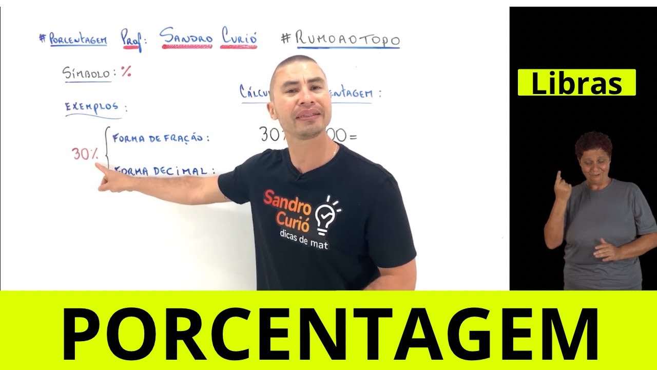 APRENDA PORCENTAGEM | RÁPIDO e FÁCIL