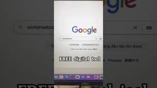 Free digital tool to make your own worksheets