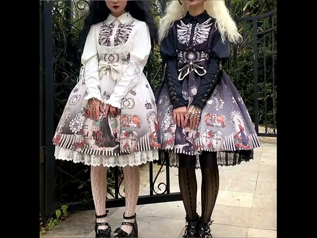 Vídeo relacionado con LOLIAS Halloween Collar Pulsera Pendientes Set Para Mujer Encaje Negro Lolita Steampunk Vampire Victorian Gothic Christmas Costume Set de Joyería