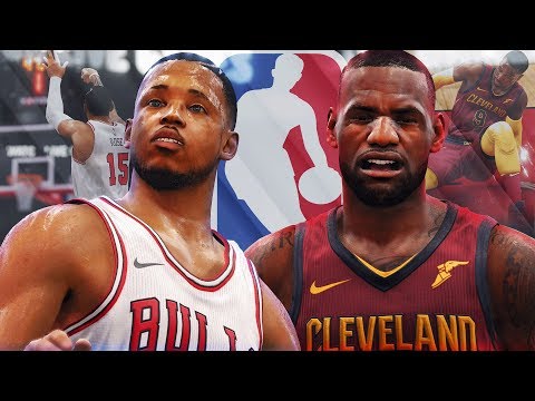 NBA LIVE 18 The One #14 - D.Wade Needs To RETIRE NOW!! LBJ Dunks All Over My Teammates!