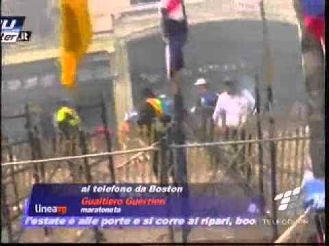 Maratoneta palermitano a Boston