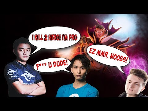 Secret Midone[Invoker] ft. SingSing [Mirana] Vs Miracle [Sven] - Mission : Kill Miracle-