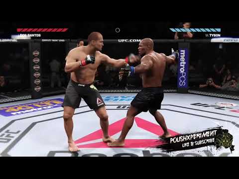 Junior dos Santos versus Mike Tyson UFC KO