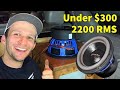 The NEW American Bass Budget MONSTER HD V2 Subwoofer Review