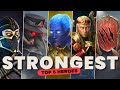 Top 5 STRONGEST And MOST POWERFUL Characters In Shadow Fight 4 Arena All Time