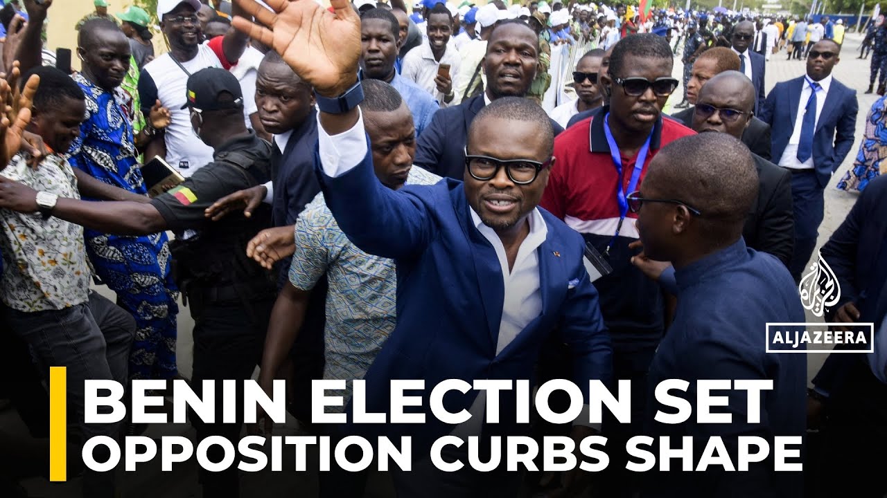 Benin set for election with only two candidates amid opposition curbs