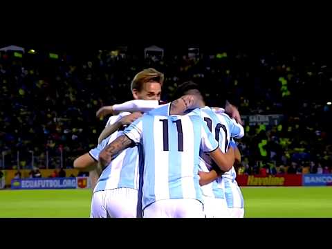 Argentina vs Ecuador 3:1  Messi 3 Goals  World Cup Qualifier 2018  HD