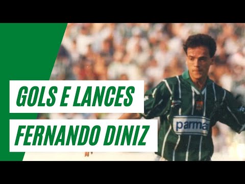 FERNANDO DINIZ - GOLS E LANCES de Fernando Diniz quando era jogador