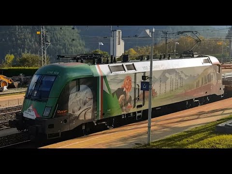 BAHNVERKEHR SEMMERINGBAHN BHF. BREITENSTEIN 9.10.2018 TEIL 2