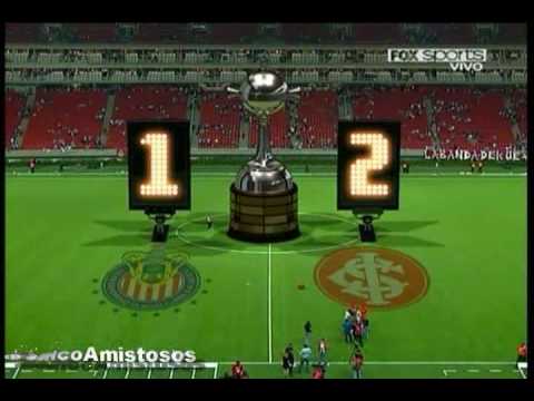 Chivas Guadalajara vs Internacional 1-2 FINAL IDA 2010 Copa Santander Libertadores [11/08/10]