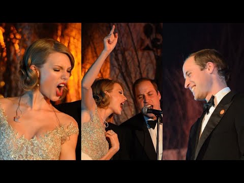 Taylor Swift & Prince William Surprise Crowd By Singing with Jon Bon Jovi