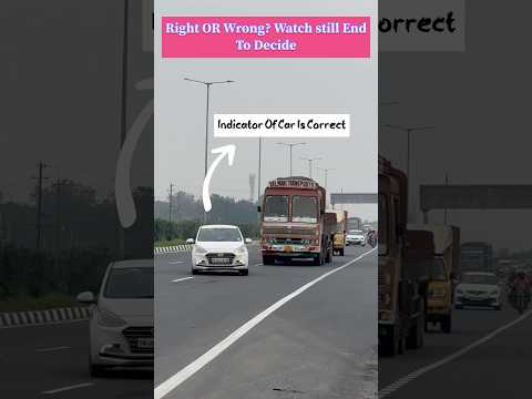 Right or wrong decide between truck and car on NH #right #wrong #decide #car #truck