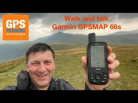 How to use a Garmin GPSMAP 66s - Walk and Talk