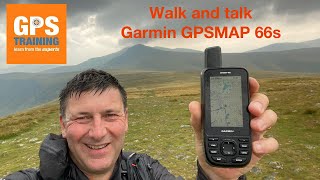 How to use a Garmin GPSMAP 66s - Walk and Talk