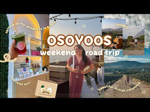 road trip to osoyoos 🚗 TRAVEL VLOG 🧳✨ wedding weekend at Spirit Ridge resort 🧖🏼‍♀️💍