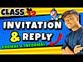 Invitation Writing Invitation Replies Class 12 FORMAL INFORMAL
