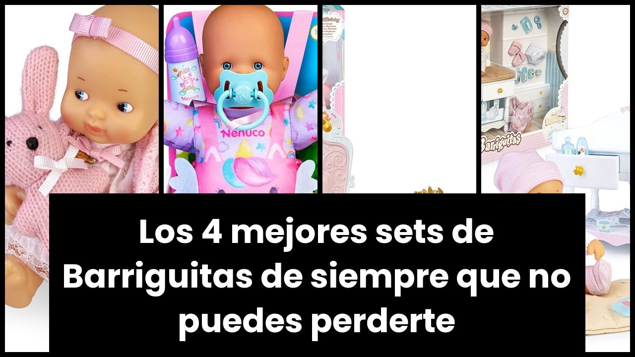 Barriguitas de siempre: Los 4 mejores sets de Barriguitas de siempre que no puedes perderte ✔