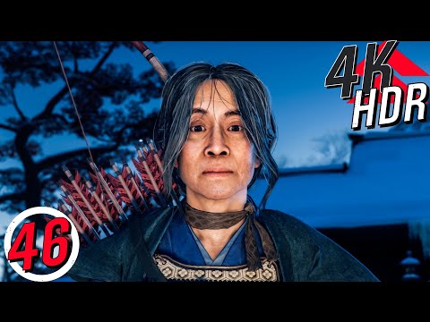 [4K HDR] Ghost of Tsushima (100%, Platinum, Hard)  Walkthrough part 46 - The Sister Betrayed