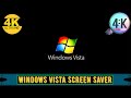 SCREENSAVER 4K Windows Vista Logo 1 Hour Relaxing Music