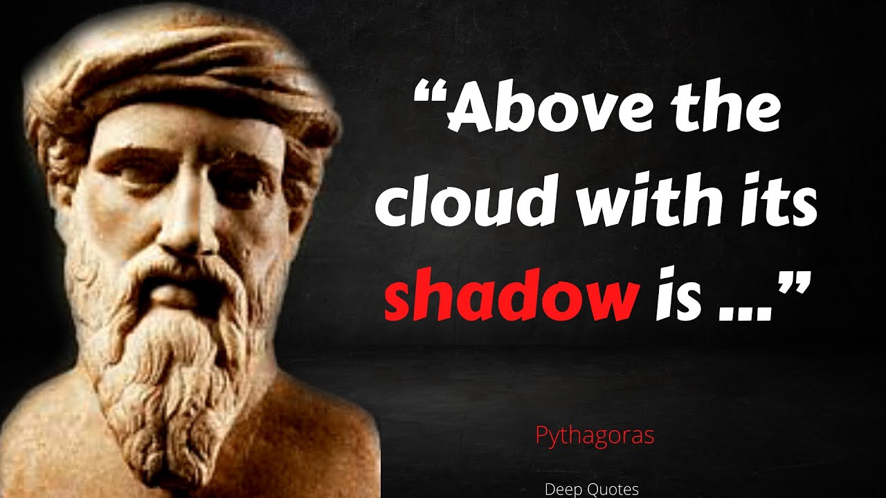 “Above the cloud with its shadow is ...”|Pythagoras Quotes|Deep Quotes|Motivation|#13