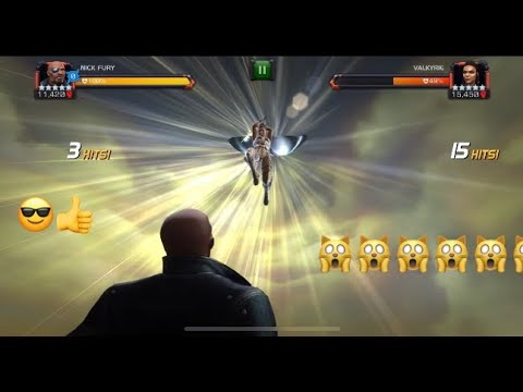 NICK FURY V.S. VALKYRIE
