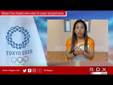 #Mirabai Chanu thanked entire nation for prayers and good wishes #Tokyo #olympics
