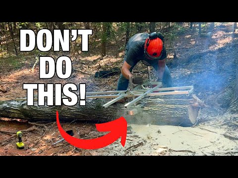 I Tried an Alaskan Chainsaw Mill… and Gave Up (Here’s Why)