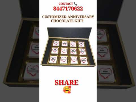 Customized Birthday Chocolate Gift Box