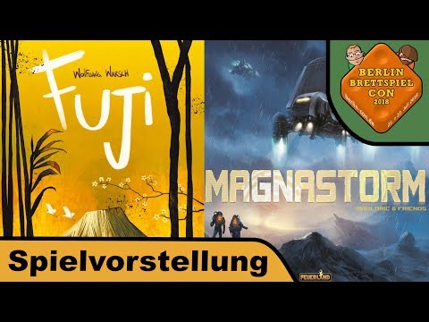 Magnastorm, Fuji - Brettspiel - Berlin Con 2018