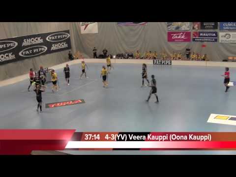 Naisten Liiga: Koovee-PSS,maalikooste 27.9.2014