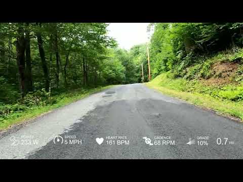 Kingsley Hill Road Climb in Monroe Massachusetts