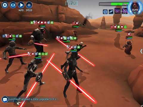 SWGOH - TB - ROTE - Reva Mission with Marrok Omicron easy