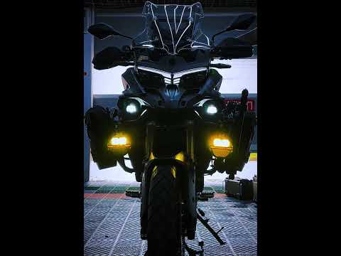 Future Eyes X100 Fog Lights Auxiliary LED with DRL Motorcycle Spotlight Singapore