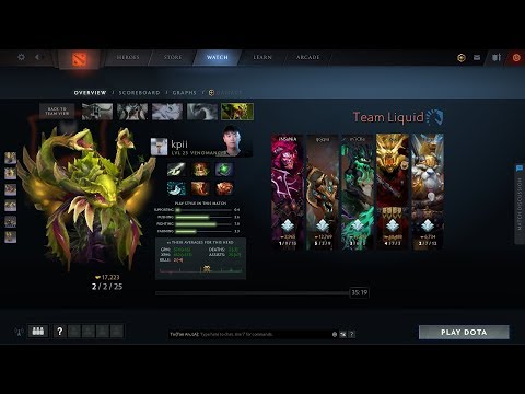 dota2sup kpii venomance TNC vs Liquid