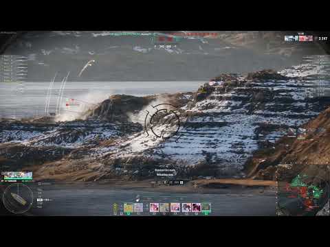 World of Warships: 1 Round of T11 IJN Yamagiri (Using Main Gun More Than Torpedo)