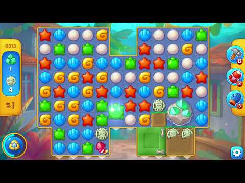 [FISHDOM Walkthrough] Level 6313 Hard (Qua màn - Fishdom)