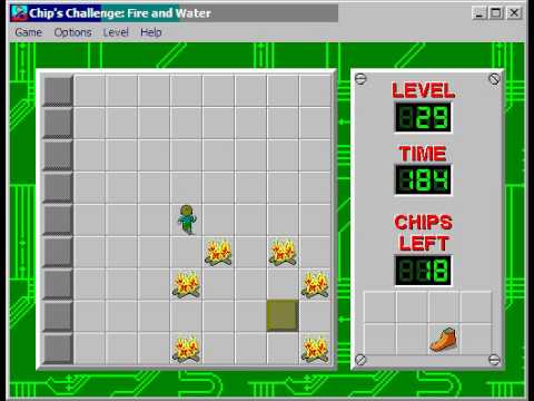 CCLP2 level 29 solution - 169 seconds