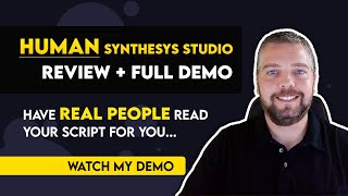 Human Synthesys Studio Review | Humatars Real Human Text To Speech Software