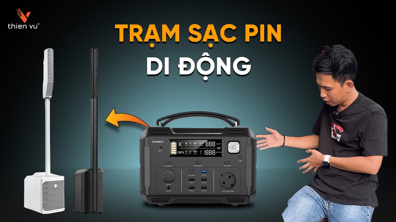 video Pin Dự Phòng Di Động Choetech BS004 0