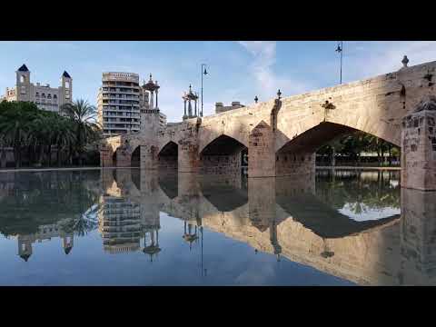 Downtown Valencia in 90 seconds, November 2018 city trip