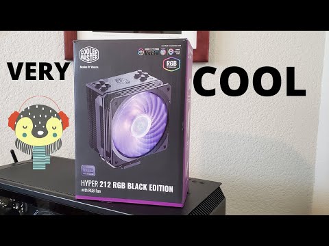 Cooling your Ryzen 2700x CPU with a Cooler Master Hyper 212 RGB Black Edition