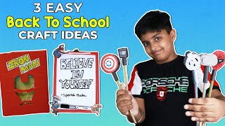 3 Awesome Back to School Craft Ideas  DIY Back To 