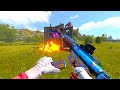 Solo Defends Multiple Raids Rust