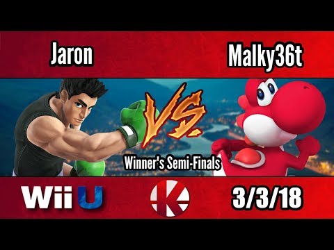 Wii U - Jaron (Little Mac) vs. Malky36t (Yoshi) - Winner's Semi-Finals