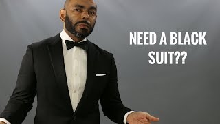 How And When To Wear A Black Suit/Do You Need A Black Suit/Pros And Cons Of Black Suits