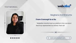 Webatlas Technologies Pvt Ltd - Video - 1